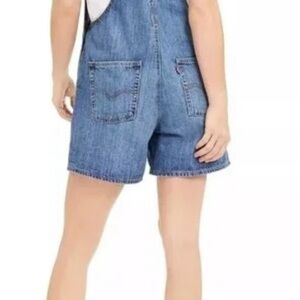 Levi's Blue Denim Overalls Relaxed Fit